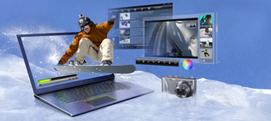 Descubra o mais avançado notebook multimídia com gráficos dedicados GeForce