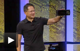 Jen-Hsun Huang presentando Fermi