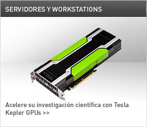 Acelere su investigación científica con las GPU NVIDIA Tesla