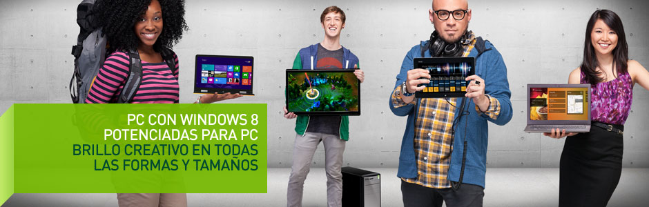 NVIDIA-Powered Windows 8 PCs