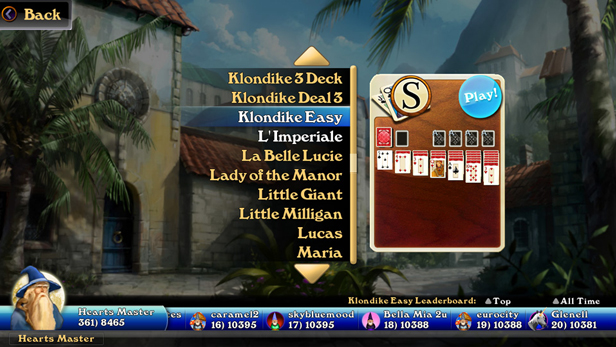 Hardwood Solitaire IV