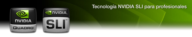 Tecnología NVIDIA SLI para profesionales 