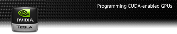 Programming CUDA-enabled GPUs