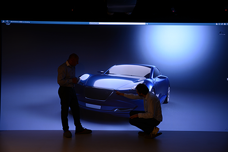 Car rendered with CATIA Car rendered with CATIA