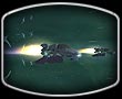 Freelancer's state-of-the-art graphics engine enhances space-combat with impressive lighting effects, lens and spotlight glares, running lights, light source explosions, kinematics and 32-bit color graphics.