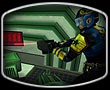 In order to wrest control of a facility from an opposing Empire, players must hack into the Control Terminal. Here, a New Conglomerate soldier begins the process of hacking via the Remote Electronics Kit (REK).
